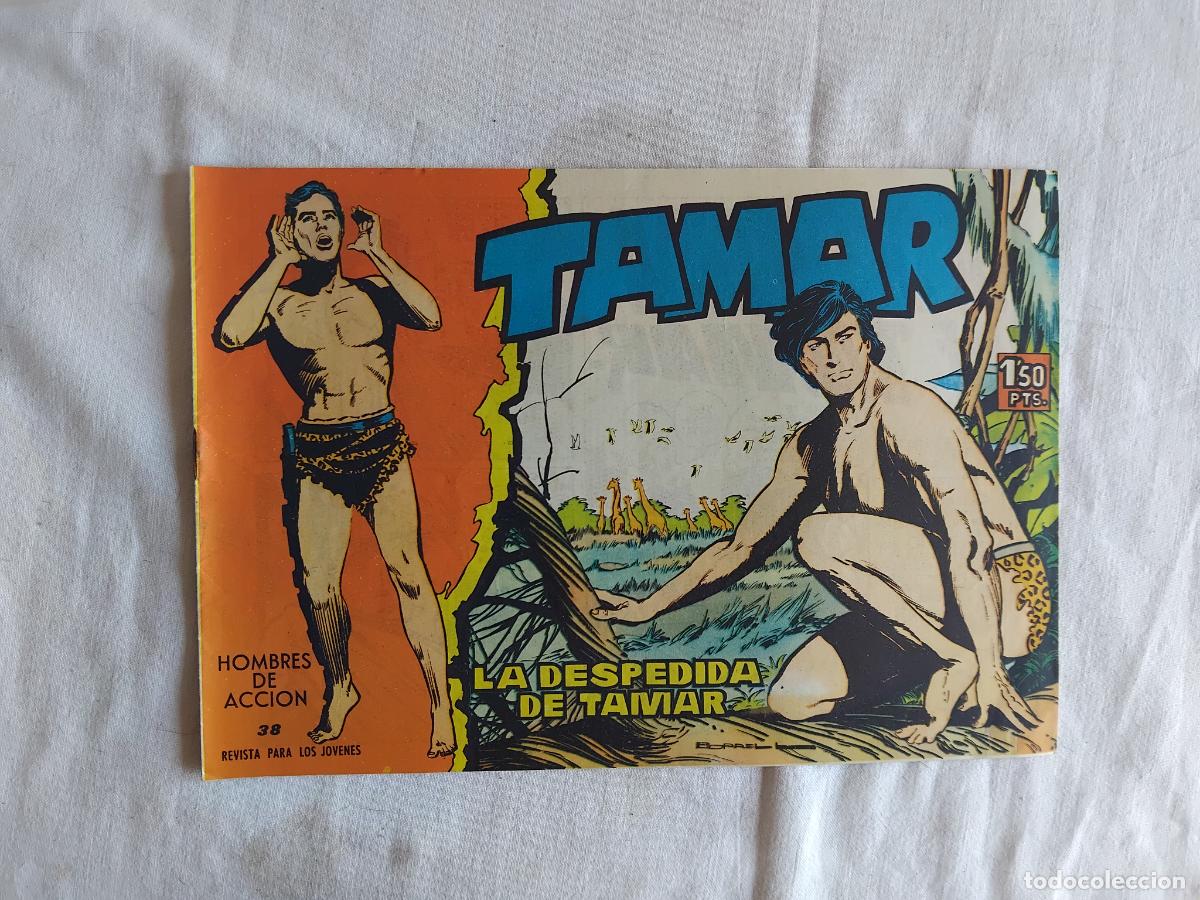 Tebeos: TAMAR N&ordm; 38. EDICIONES TORAY 1961. ORIGINAL EN BUEN ESTADO.