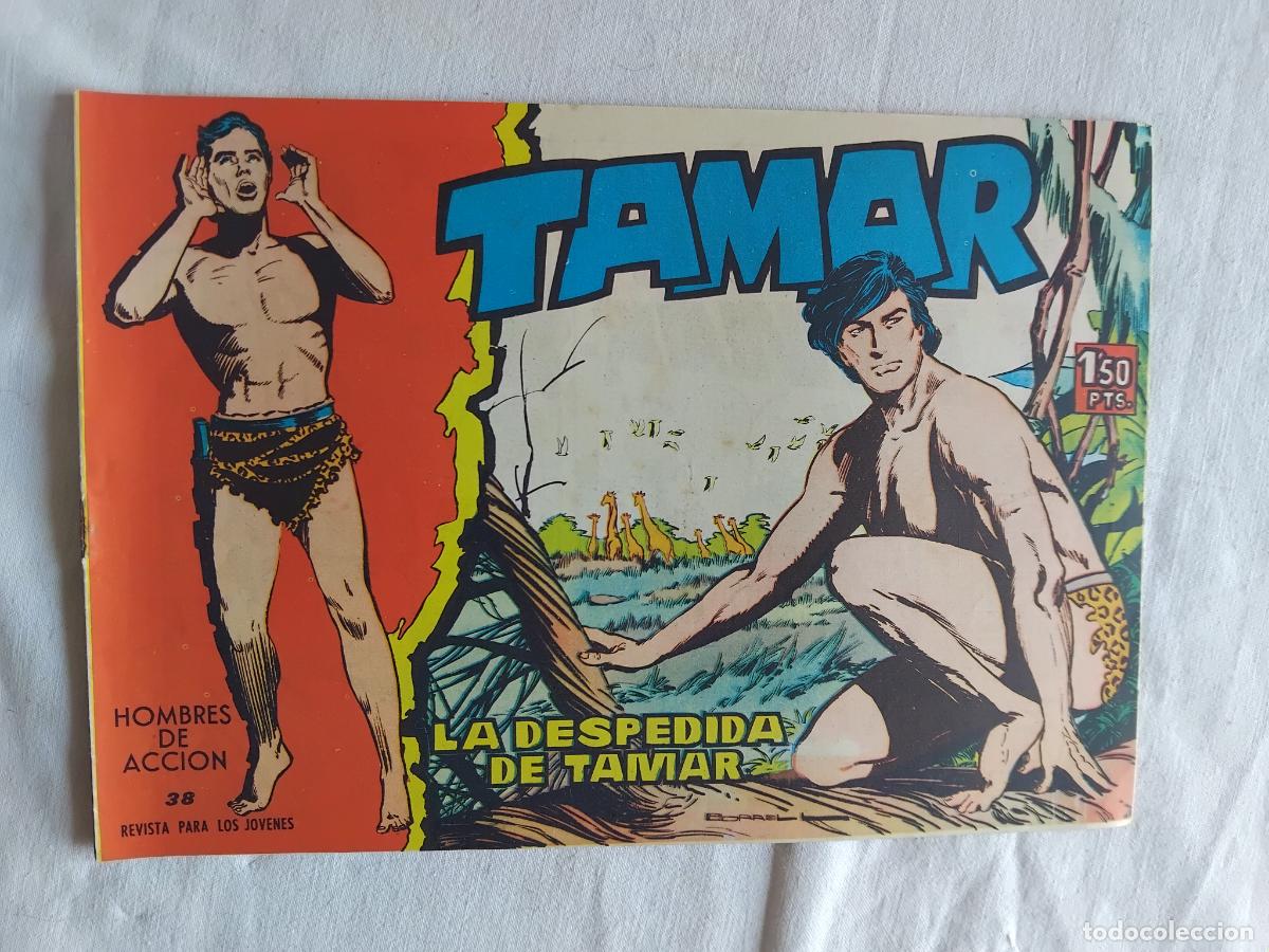 Tebeos: TAMAR N&ordm; 38. EDICIONES TORAY 1961. ORIGINAL EN BUEN ESTADO.