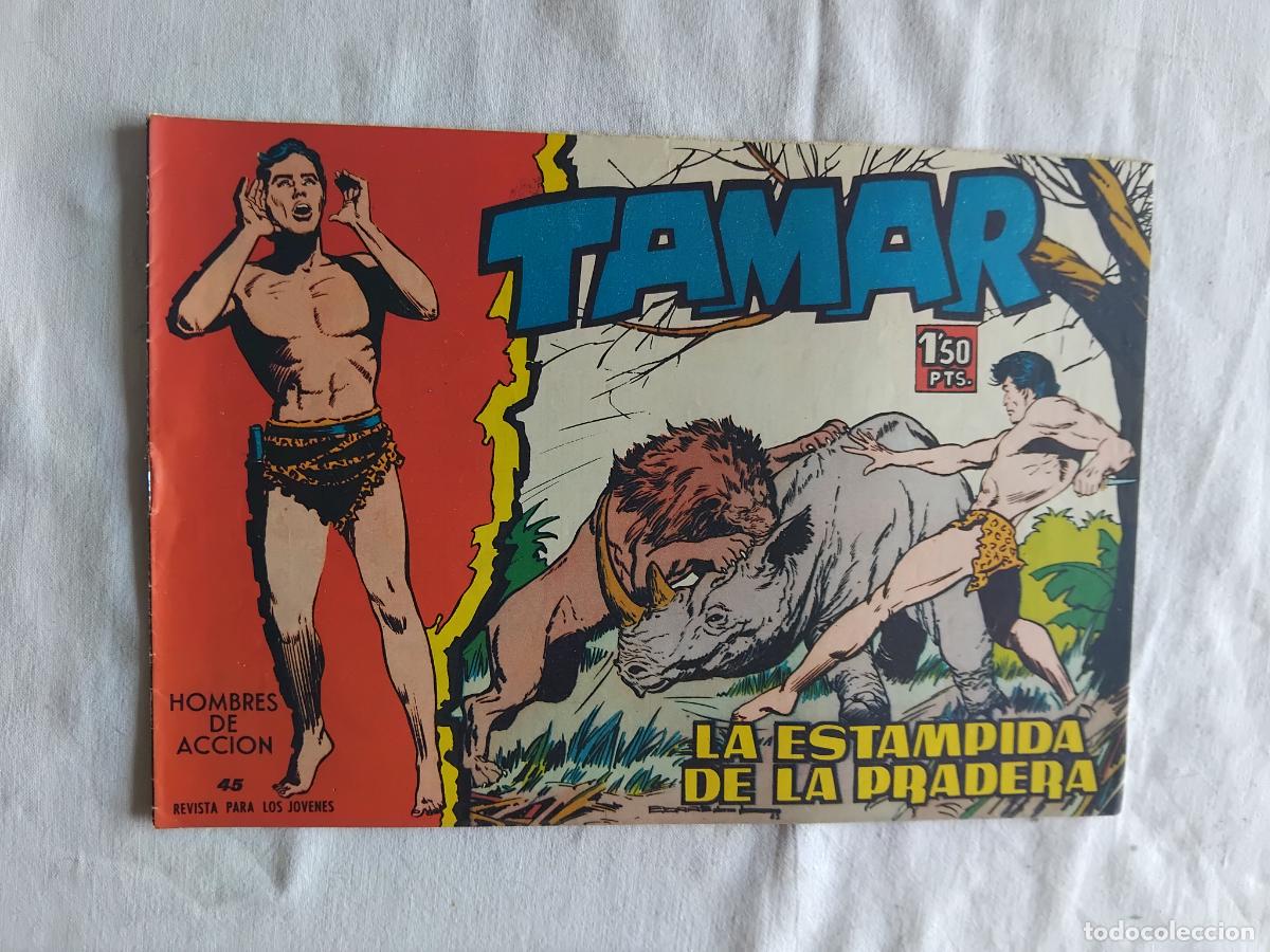 Tebeos: TAMAR N&ordm; 45. EDICIONES TORAY 1961. ORIGINAL EN BUEN ESTADO.