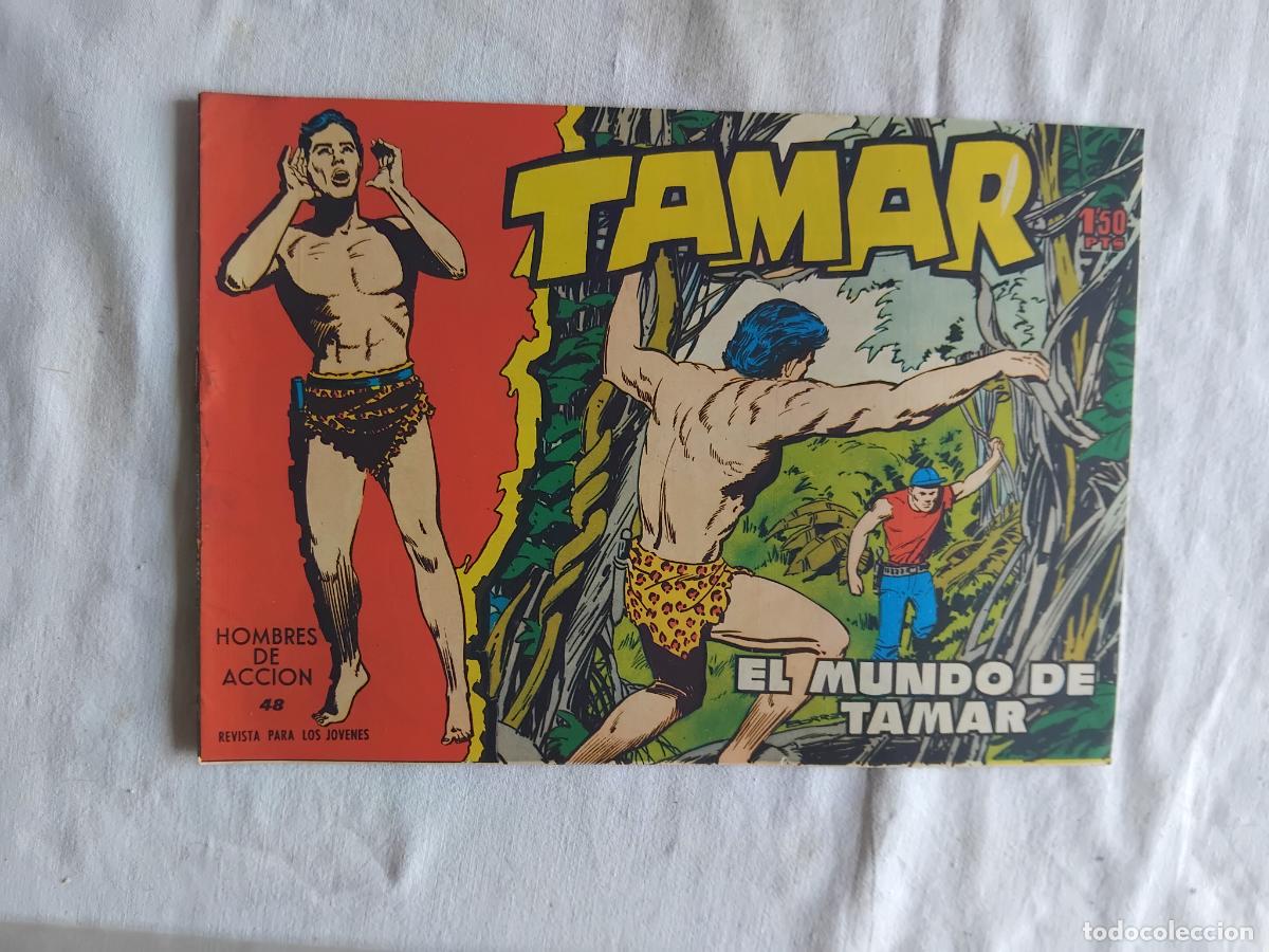 Tebeos: TAMAR N&ordm; 48. EDICIONES TORAY 1961. ORIGINAL EN BUEN ESTADO.