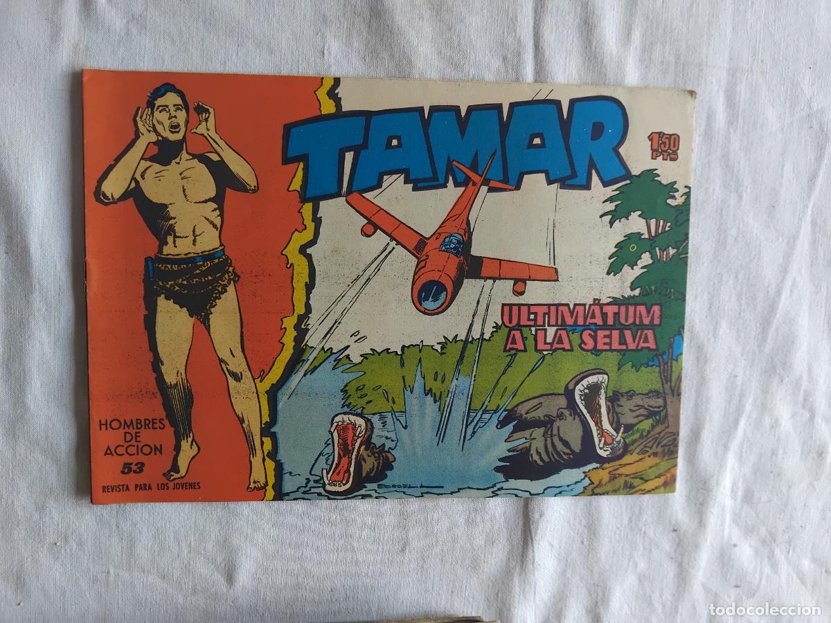 Tebeos: TAMAR N&ordm; 53. EDICIONES TORAY 1961. ORIGINAL EN BUEN ESTADO.