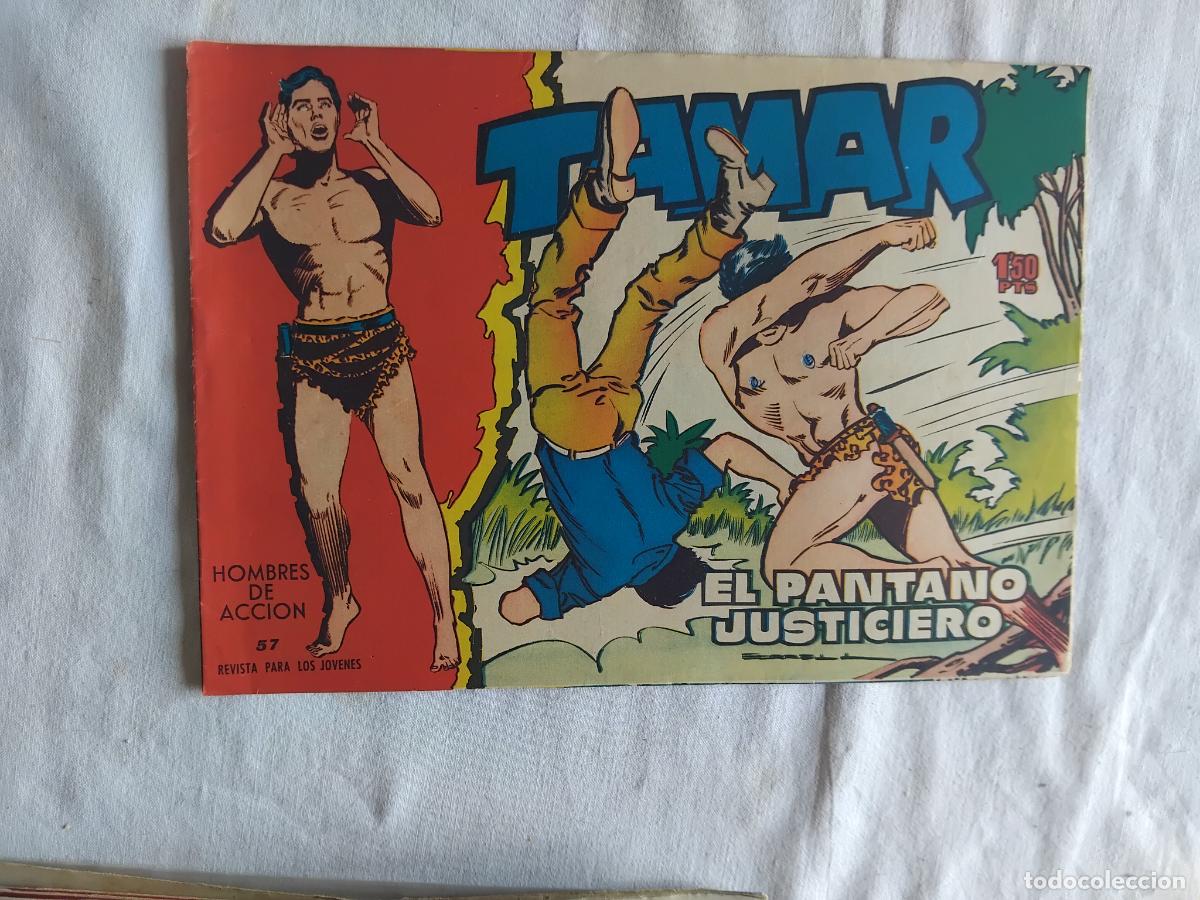 Tebeos: TAMAR N&ordm; 57. EDICIONES TORAY 1961. ORIGINAL EN BUEN ESTADO.