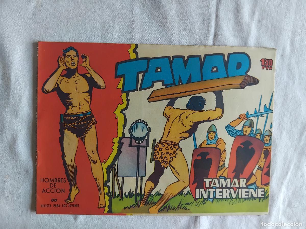 Tebeos: TAMAR N&ordm; 60. EDICIONES TORAY 1961. ORIGINAL EN BUEN ESTADO.