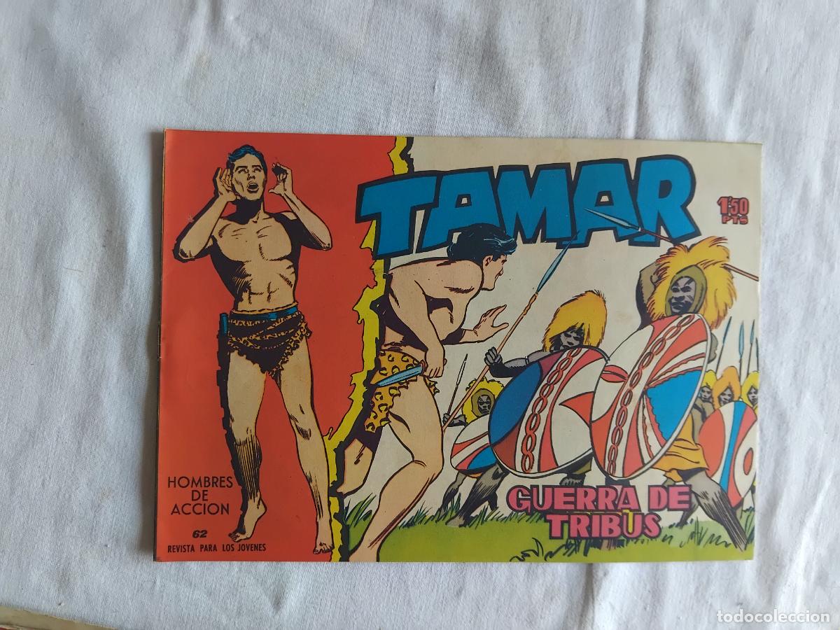 Tebeos: TAMAR N&ordm; 62. EDICIONES TORAY 1961. ORIGINAL EN BUEN ESTADO.