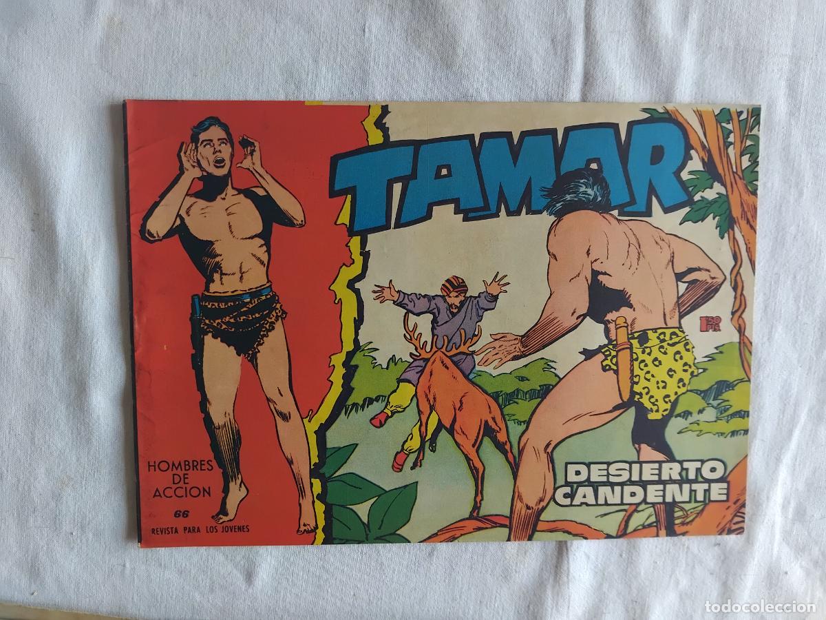 Tebeos: TAMAR N&ordm; 66. EDICIONES TORAY 1961. ORIGINAL EN BUEN ESTADO.