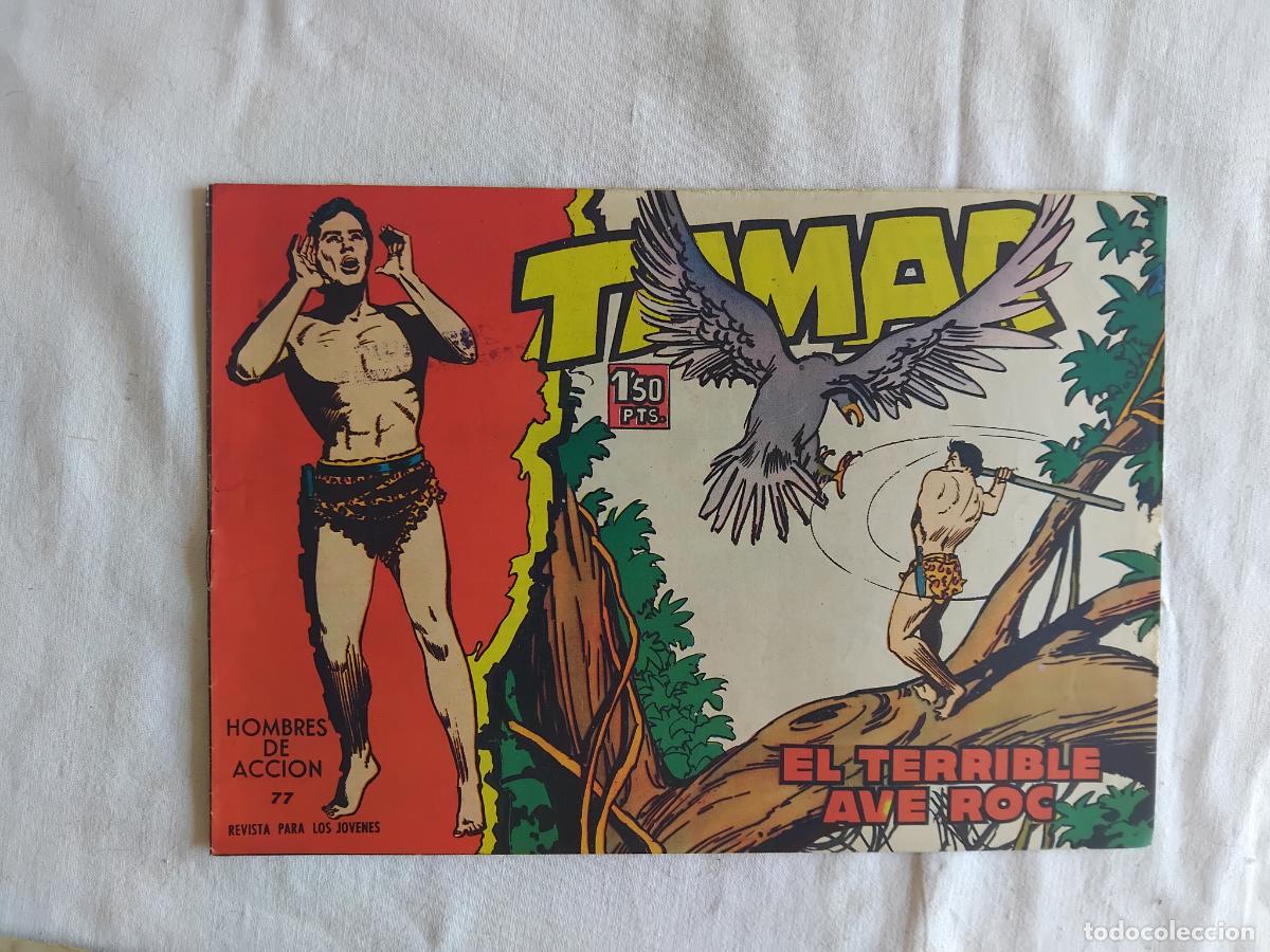 Tebeos: TAMAR N&ordm; 77. EDICIONES TORAY 1961. ORIGINAL EN BUEN ESTADO.