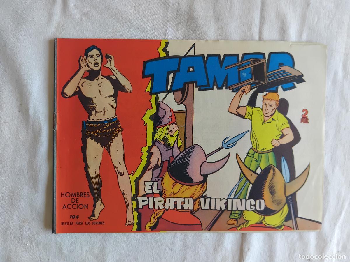 Tebeos: TAMAR N&ordm; 104. EDICIONES TORAY 1961. ORIGINAL EN BUEN ESTADO.