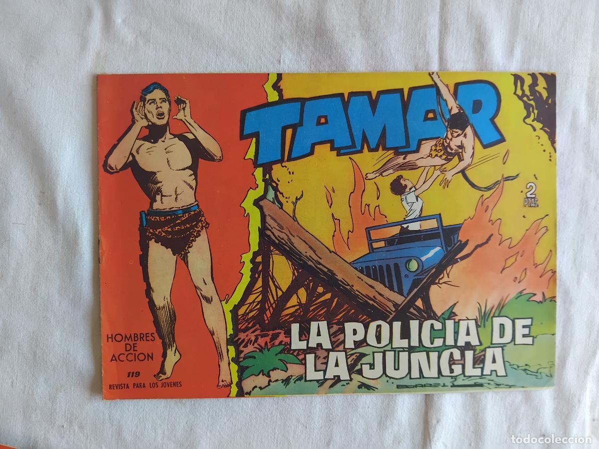 Tebeos: TAMAR N&ordm; 119. EDICIONES TORAY 1961. ORIGINAL EN BUEN ESTADO.