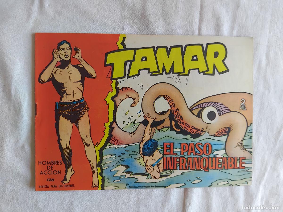 Tebeos: TAMAR N&ordm; 120. EDICIONES TORAY 1961. ORIGINAL EN BUEN ESTADO.