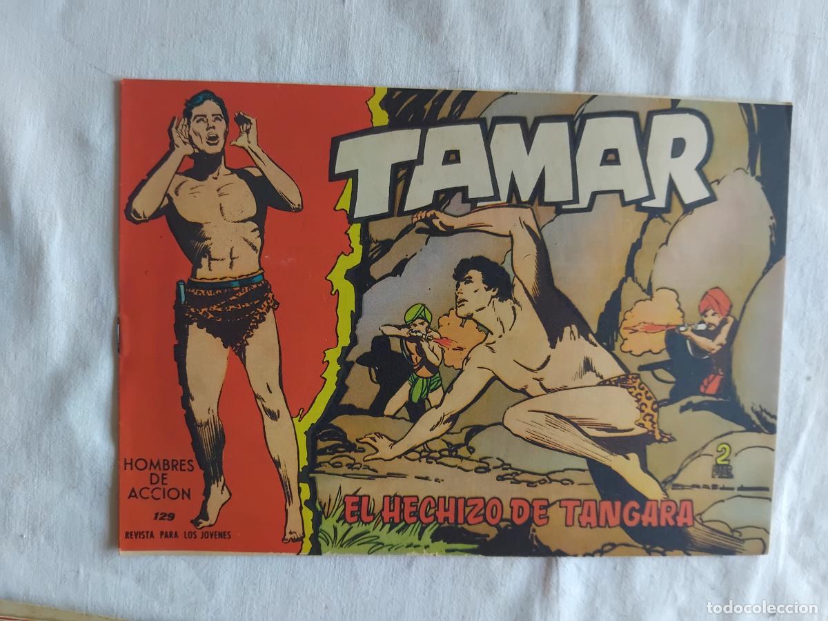 Tebeos: TAMAR N&ordm; 129. EDICIONES TORAY 1961. ORIGINAL EN BUEN ESTADO.