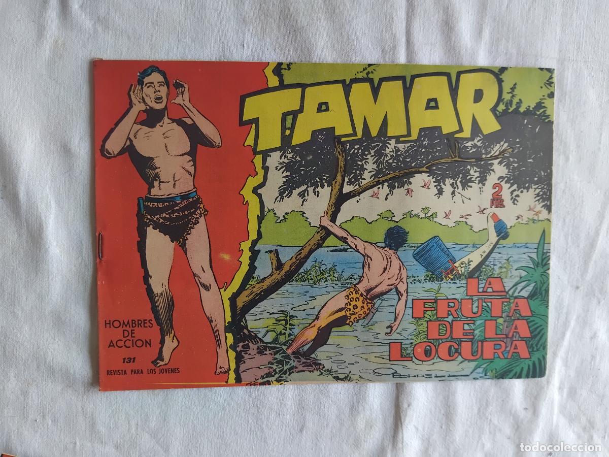 Tebeos: TAMAR N&ordm; 131. EDICIONES TORAY 1961. ORIGINAL EN BUEN ESTADO.