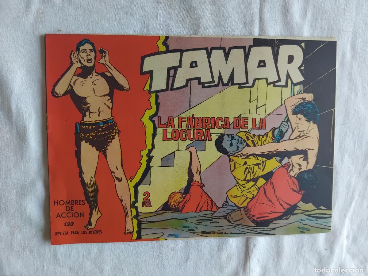 Tebeos: TAMAR N&ordm; 133. EDICIONES TORAY 1961. ORIGINAL EN BUEN ESTADO.