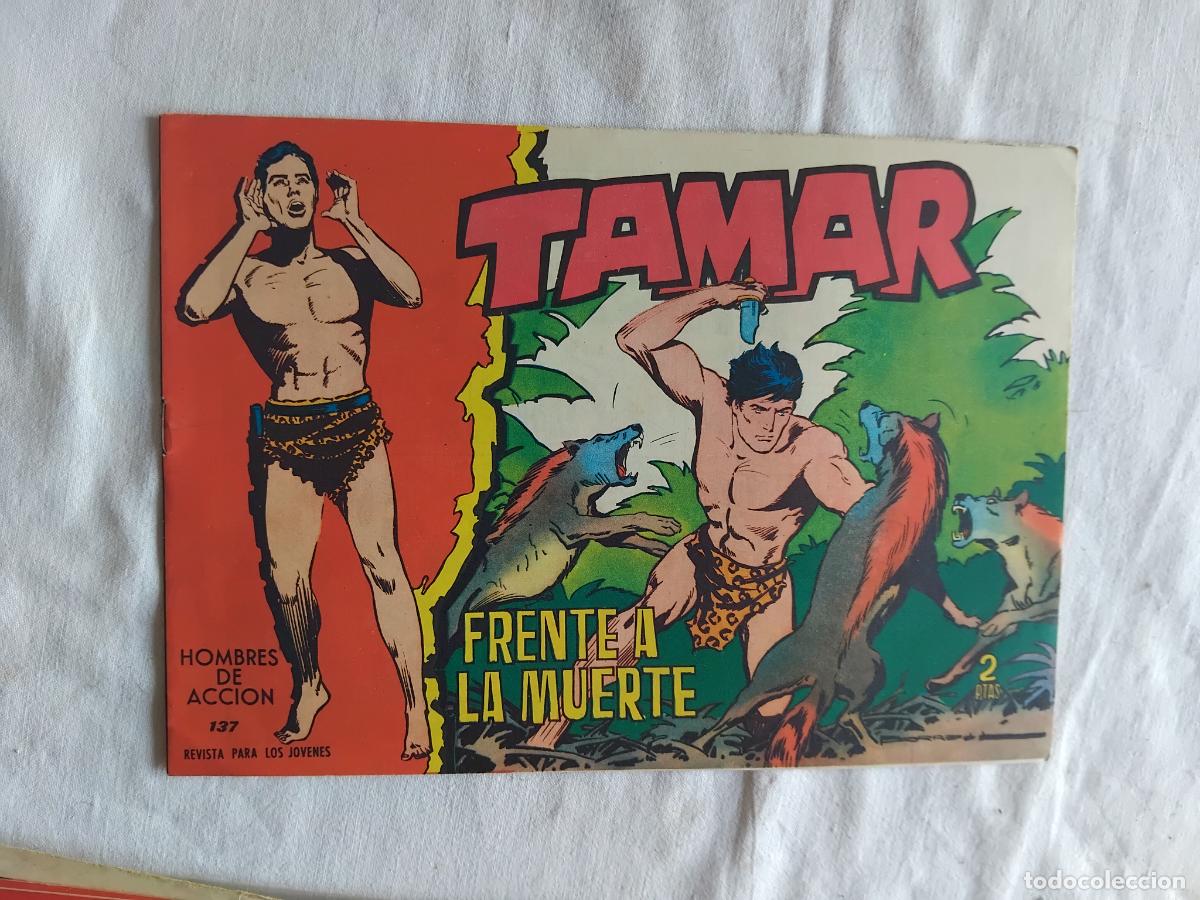 Tebeos: TAMAR N&ordm; 137. EDICIONES TORAY 1961. ORIGINAL EN BUEN ESTADO.