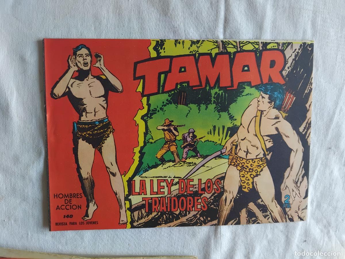 Tebeos: TAMAR N&ordm; 140. EDICIONES TORAY 1961. ORIGINAL EN BUEN ESTADO.