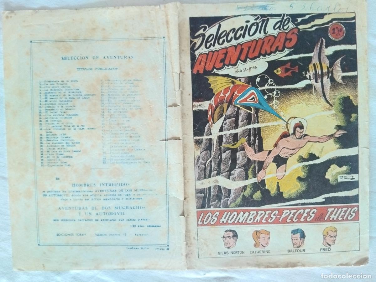 Tebeos: SELECCION DE AVENTURAS N&ordm; 58. EDICIONES TORAY.