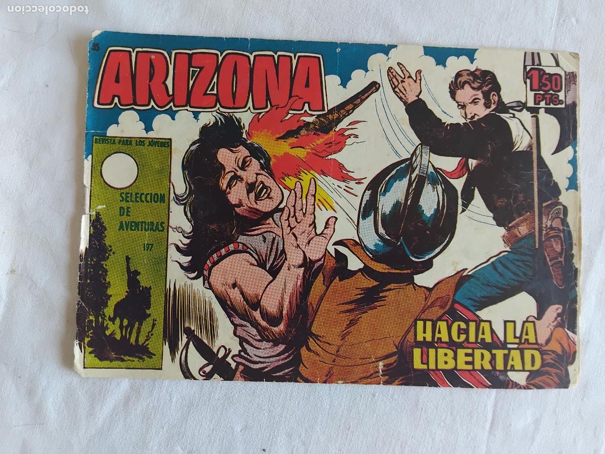 Tebeos: ARIZONA N&ordm; 35. EDICIONES TORAY 1958. ORIGINAL.