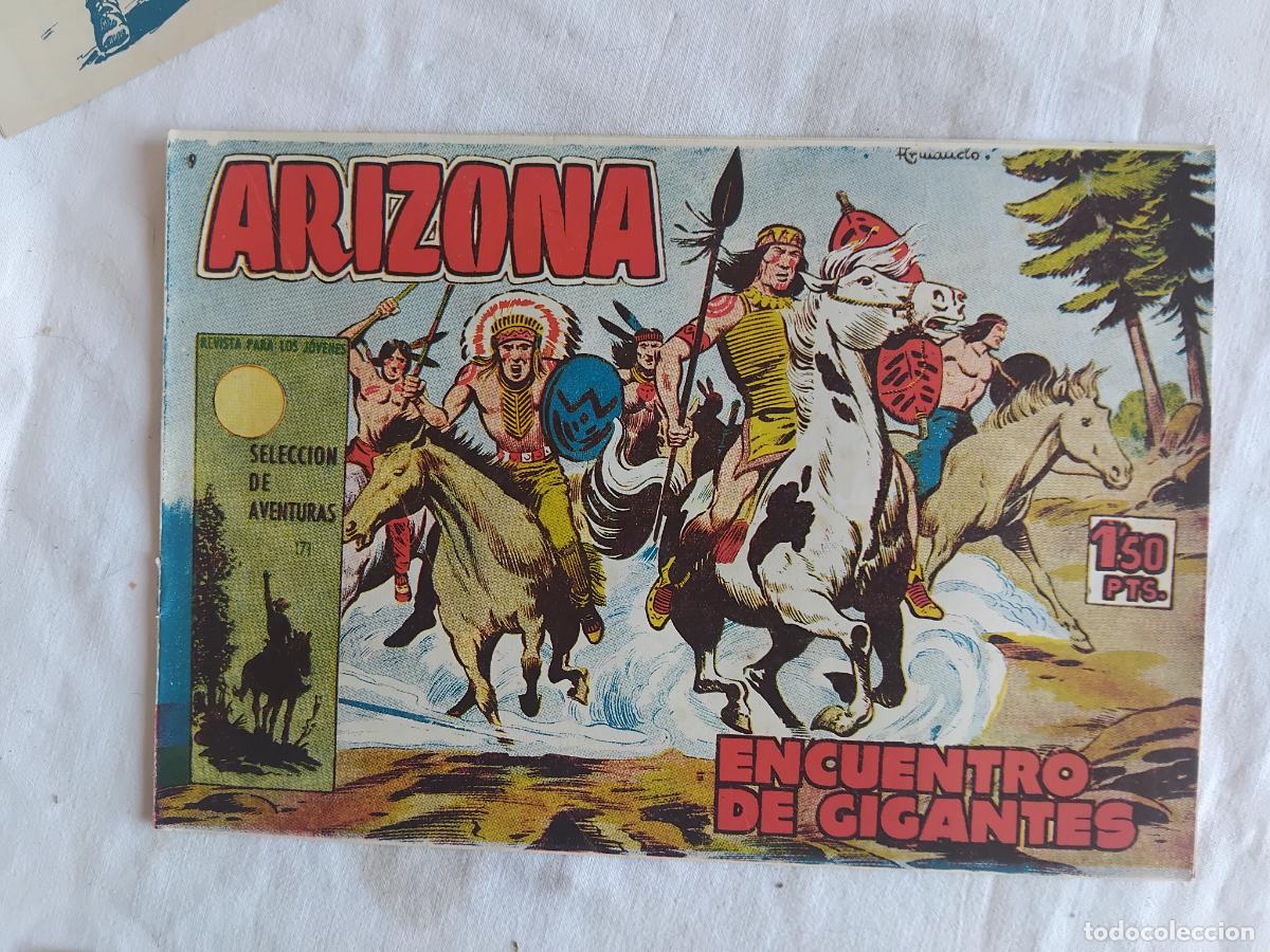 Tebeos: ARIZONA N&ordm; 9. EDICIONES TORAY 1958. ORIGINAL.