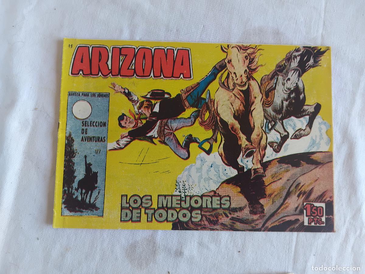 Tebeos: ARIZONA N&ordm; 15. EDICIONES TORAY 1958. ORIGINAL.