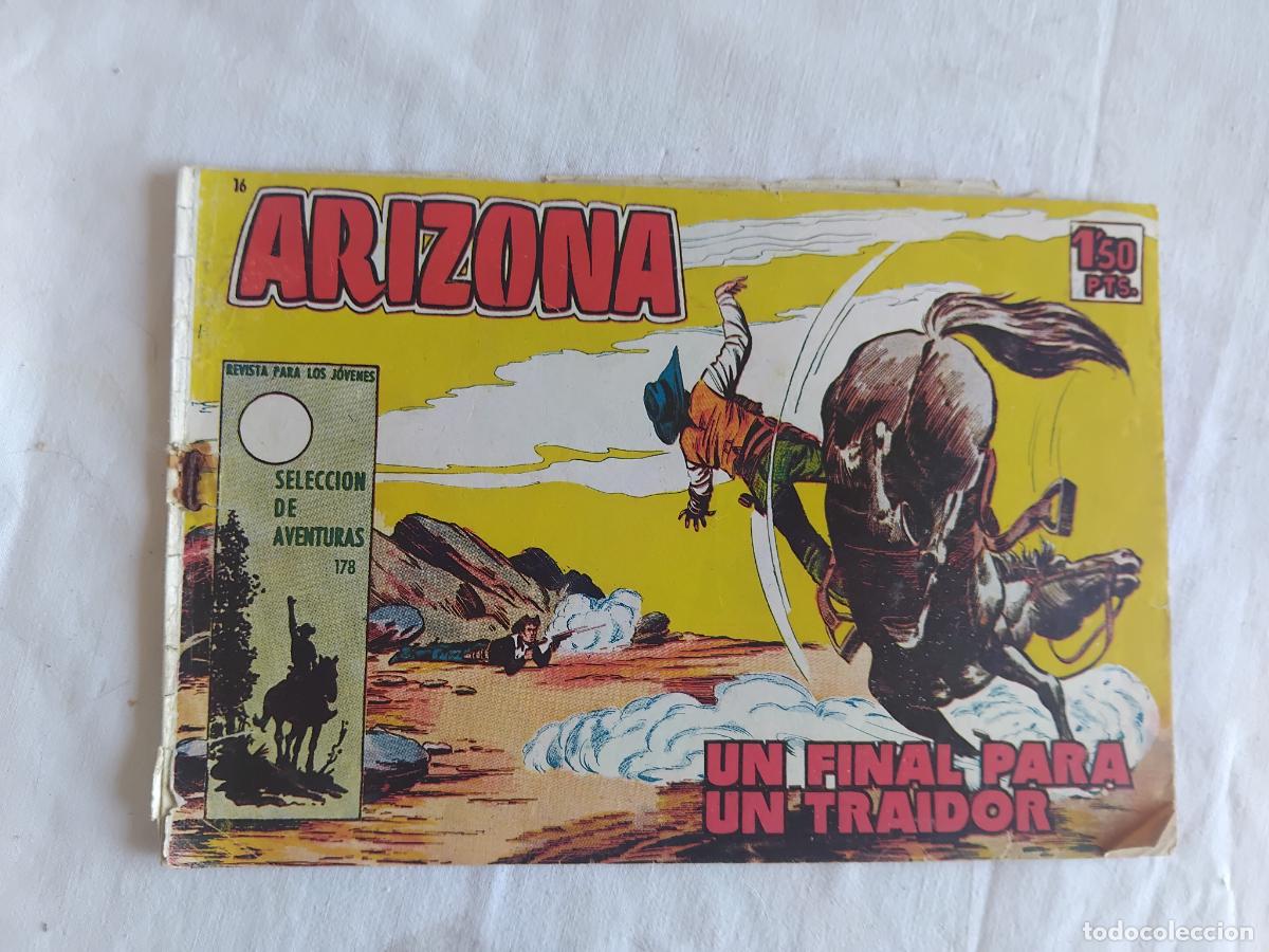 Tebeos: ARIZONA N&ordm; 16. EDICIONES TORAY 1958. ORIGINAL.