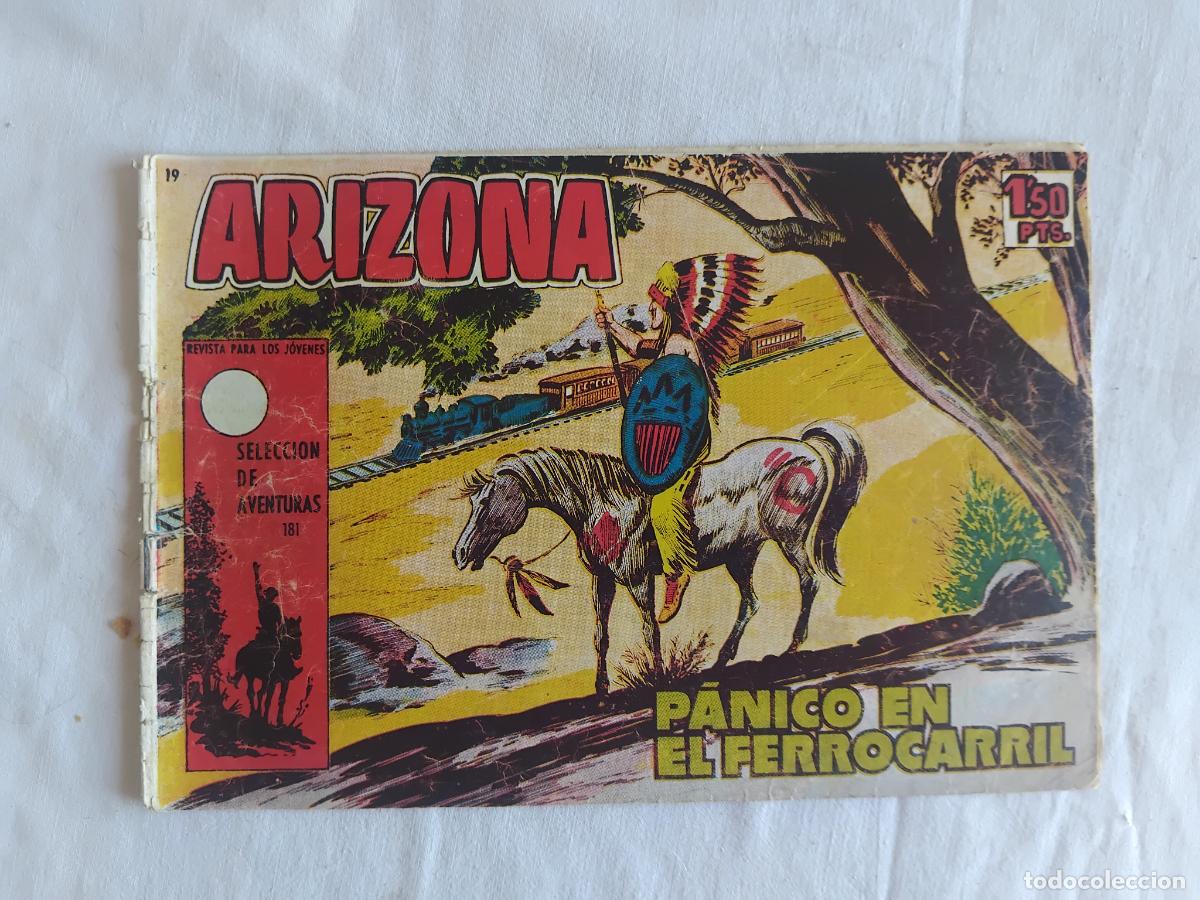 Tebeos: ARIZONA N&ordm; 19. EDICIONES TORAY 1958. ORIGINAL.