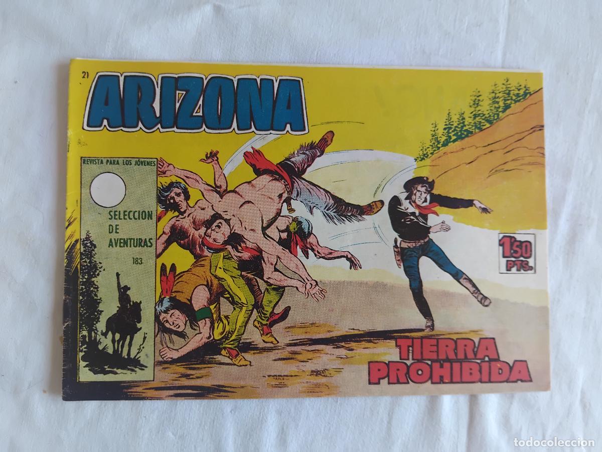 Tebeos: ARIZONA N&ordm; 21. EDICIONES TORAY 1958. ORIGINAL.