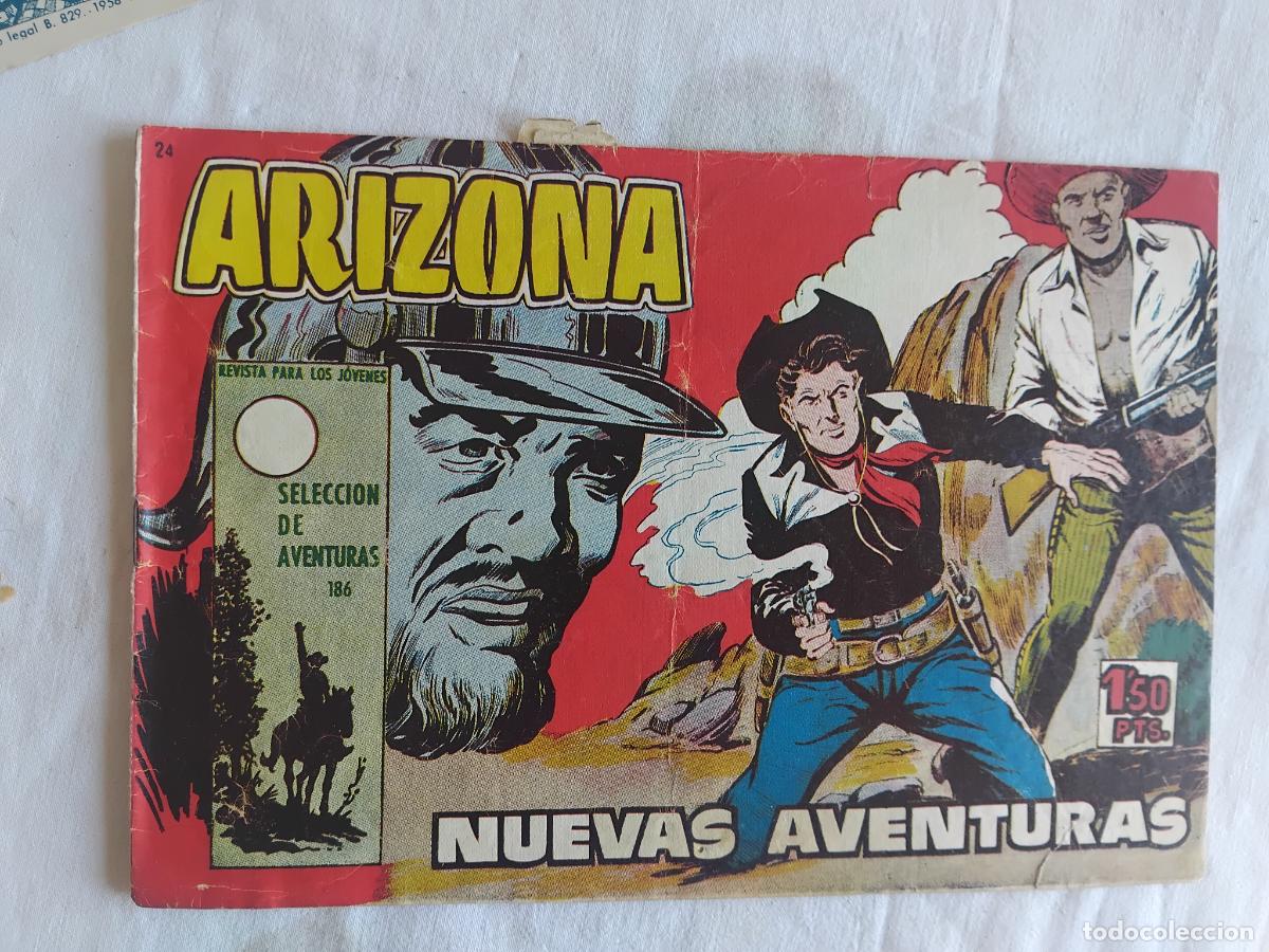 Tebeos: ARIZONA N&ordm; 24. EDICIONES TORAY 1958. ORIGINAL.