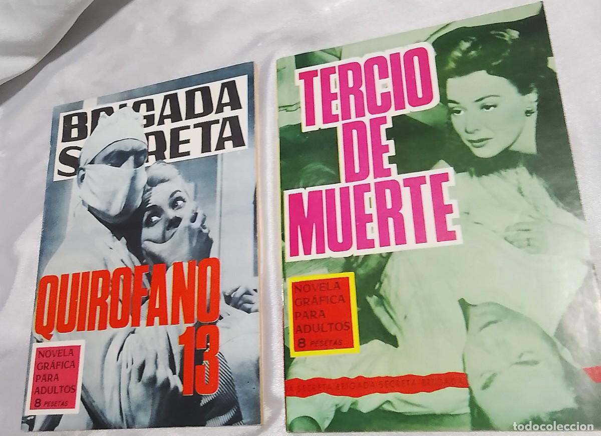 Tebeos: BRIGADA SECRETA N&ordm; 159 Y N&ordm; 161-TORAY 1962 ORIGINALES PERFECTOS-LEER DESCRIP GASTOS Y VER FOTOS