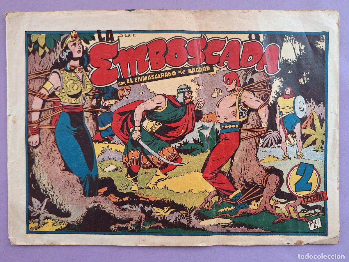 Tebeos: EL ENMASCARADO DE BAGDAD N&ordm; 11 LA EMBOSCADA EDI. TORAY DIBUJA RIPOLL ORIGINAL