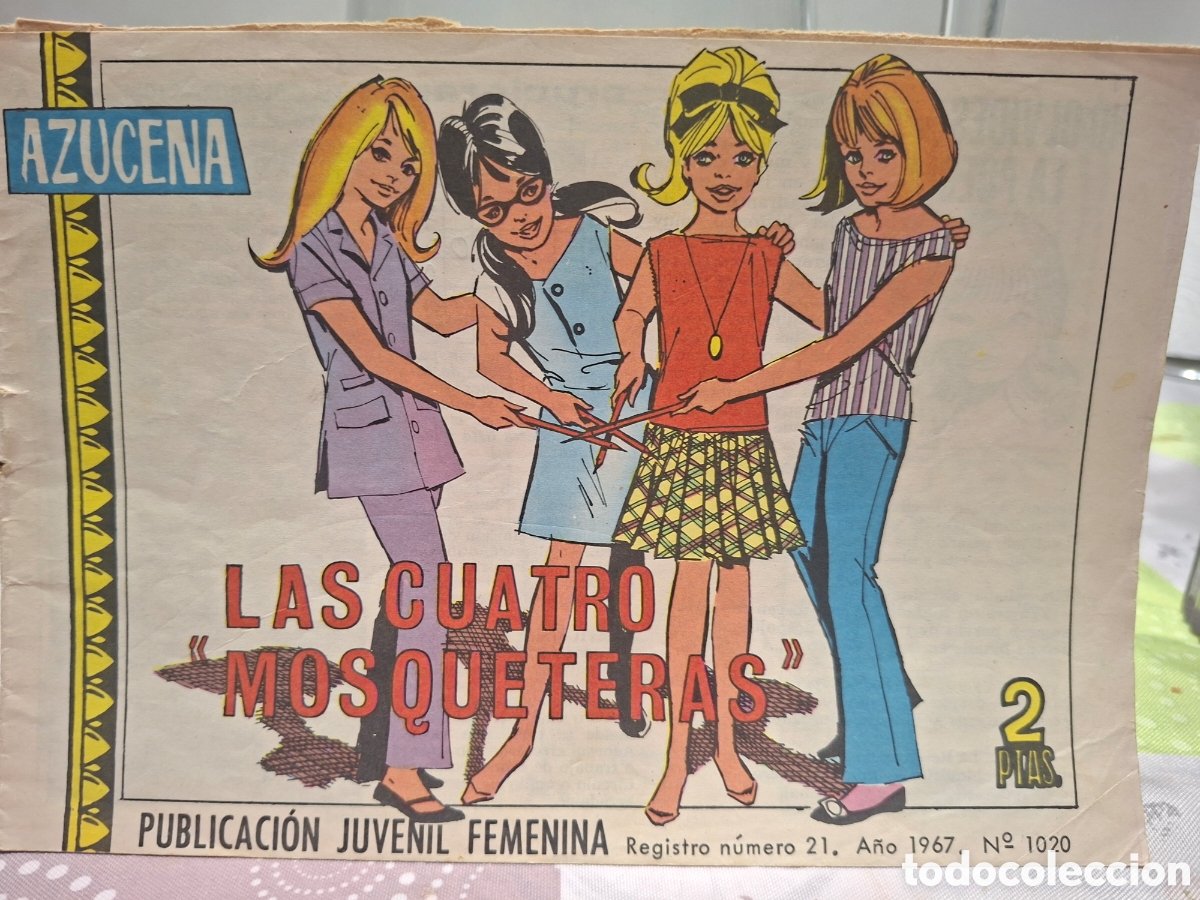 Tebeos: Colecci&oacute;n Azucena n&uacute;mero 1020