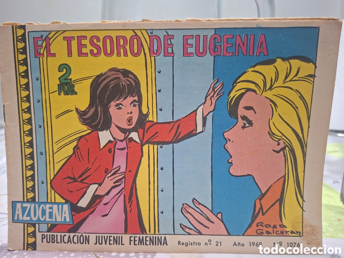 Tebeos: Colecci&oacute;n Azucena n&uacute;mero 1076