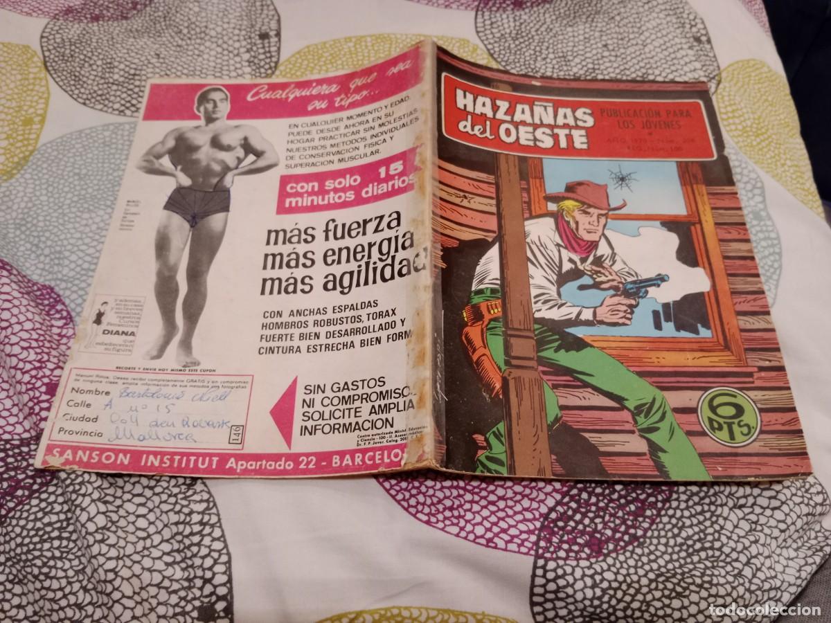 Tebeos: HAZA&Ntilde;AS DEL OESTE N&ordm; 208 -TRAGICA CARAVANA-EDICIONES TORAY - 1970