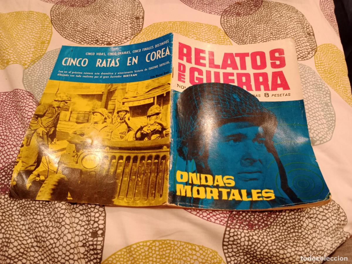 Tebeos: RELATOS DE GUERRA N&ordm;8 - ONDAS MORTALES - EDICIONES TORAY 1962