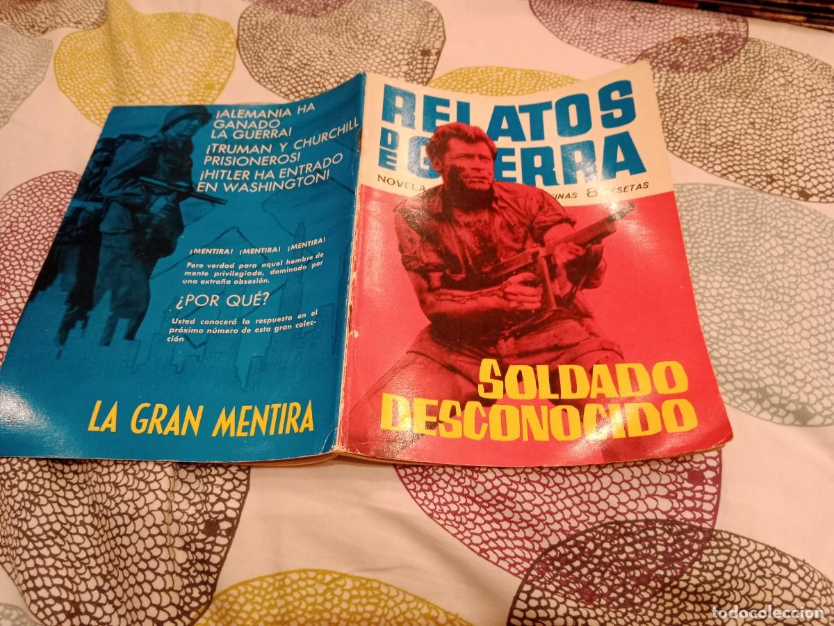 Tebeos: RELATOS DE GUERRA N&ordm;14 - SOLDADO DESCONOCIDO - EDICIONES TORAY 1963