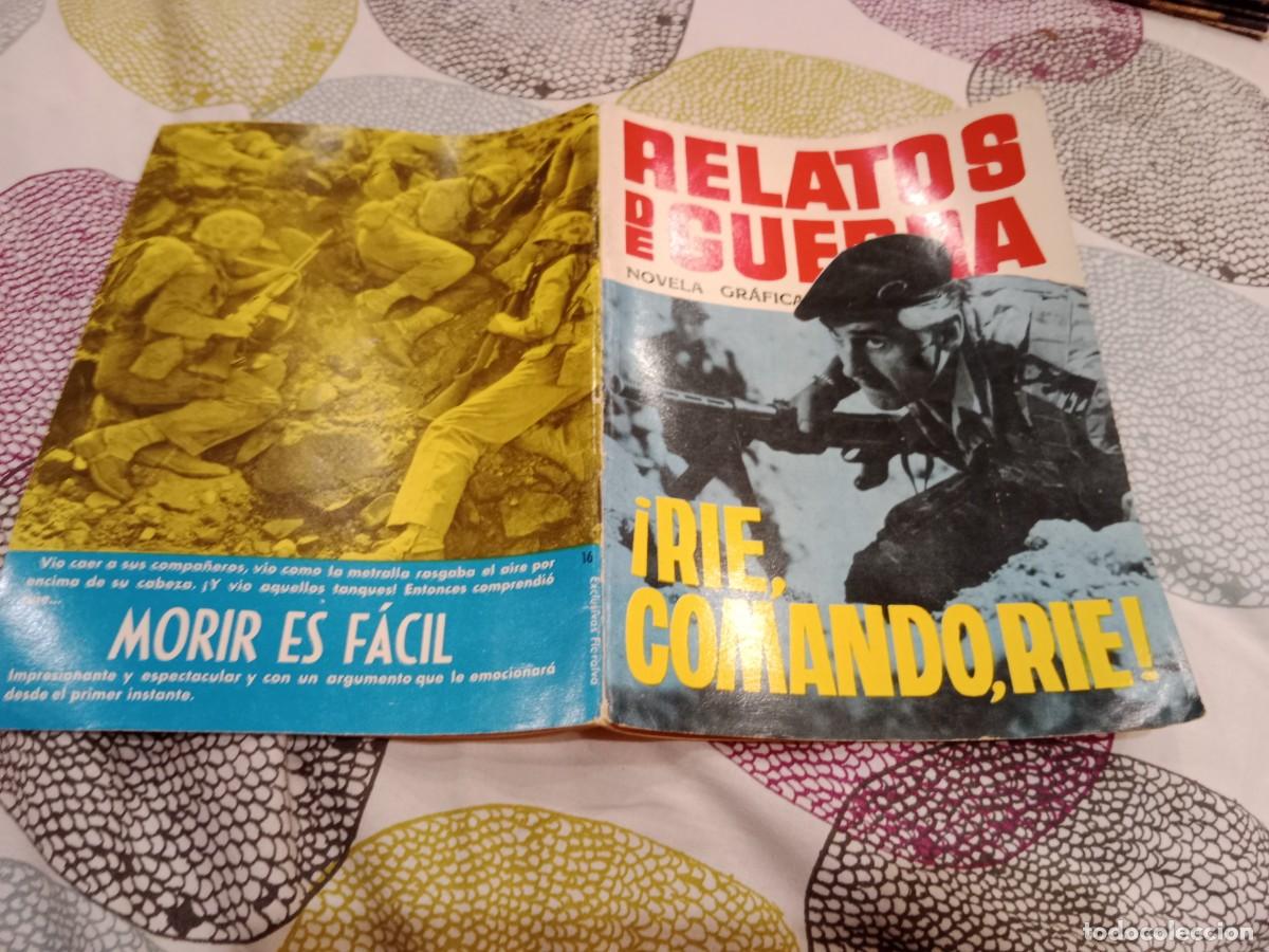 Tebeos: RELATOS DE GUERRA N&ordm;16 - RIE COMANDO RIE- EDICIONES TORAY 1963