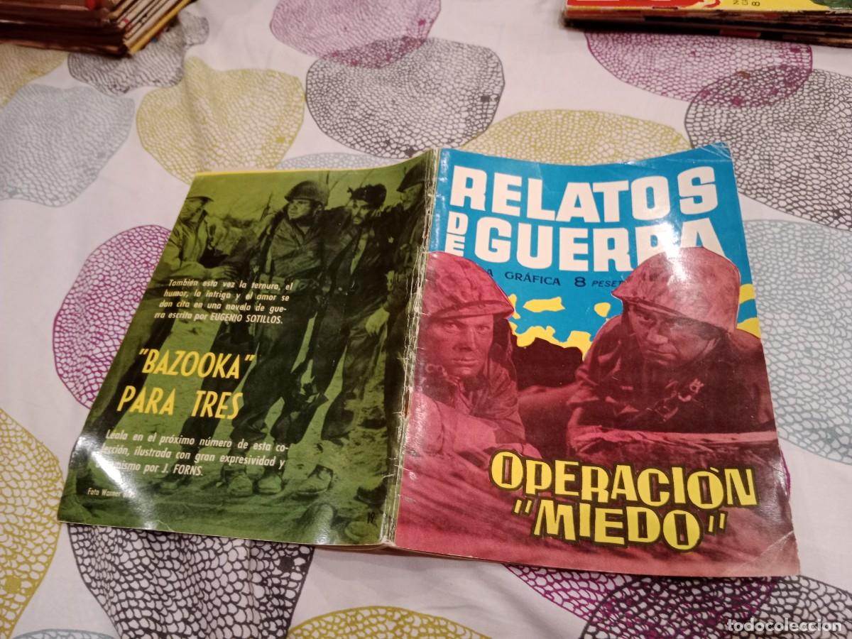 Tebeos: RELATOS DE GUERRA N&ordm;19 - MORIR ES FACIL- EDICIONES TORAY 1963