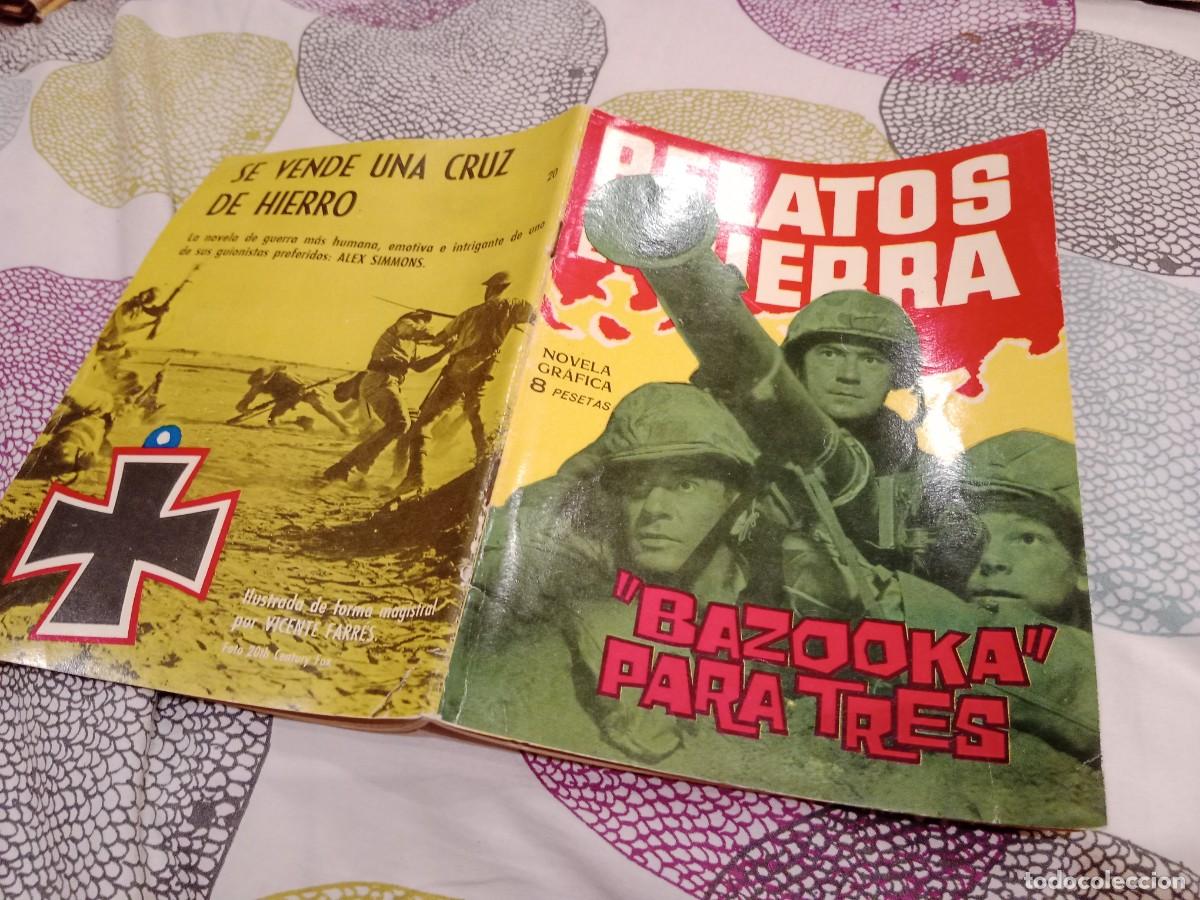 Tebeos: RELATOS DE GUERRA N&ordm;20 - BAZOKA PARA TRES- EDICIONES TORAY 1963