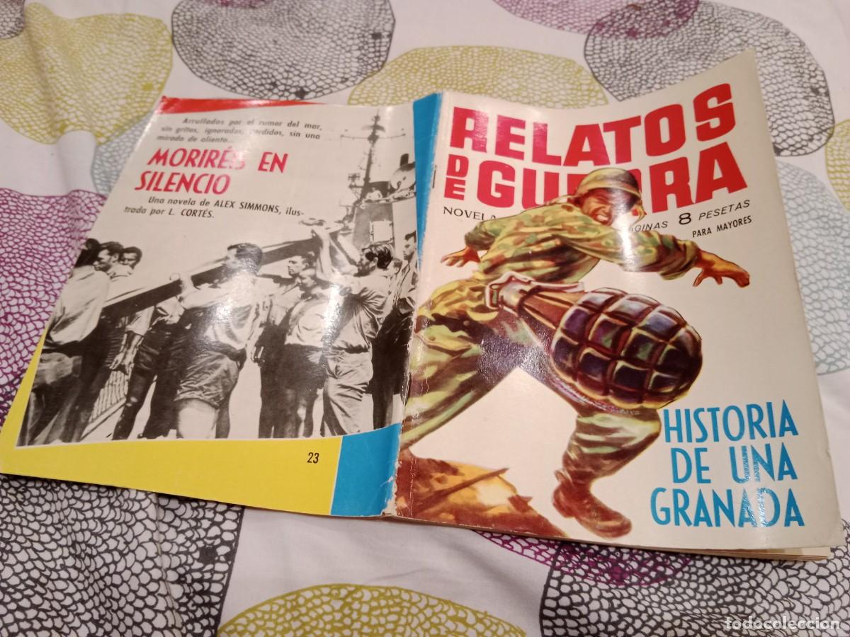 Tebeos: RELATOS DE GUERRA N&ordm;23 - HISTORIA DE UNA GRANADA - EDICIONES TORAY 1963