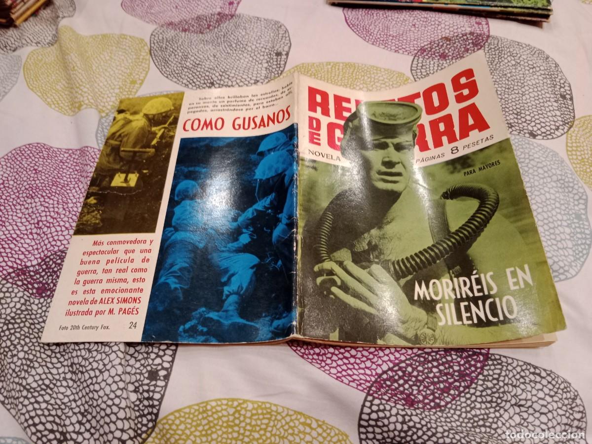 Tebeos: RELATOS DE GUERRA N&ordm;24 - MORIREIS EN SILENCIO - EDICIONES TORAY 1963