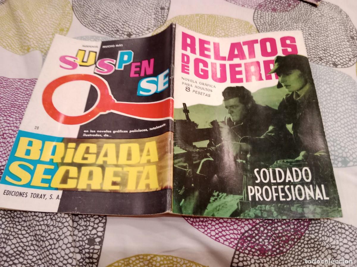 Tebeos: RELATOS DE GUERRA N&ordm;28 - SOLDADO PROFESIONAL - EDICIONES TORAY 1963