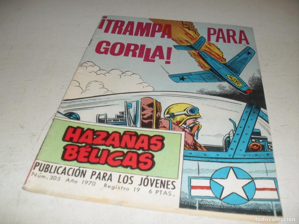 Tebeos: GORILA N&ordm; 305,TRAMPA PARA GORILA,DE 328,TORAY,1965
