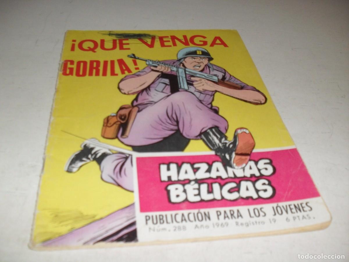 Tebeos: GORILA N&ordm; 288,QUE VENGA GORILA&iexcl;&iexcl;,DE 328,TORAY,1965