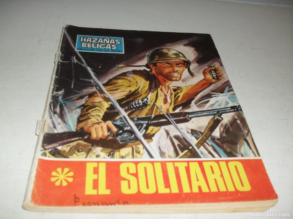 Tebeos: HAZA&Ntilde;AS BELICAS N&ordm; 195,EL SOLITARIO,DE MARCELO PAGES,DE 252,TORAY,1961