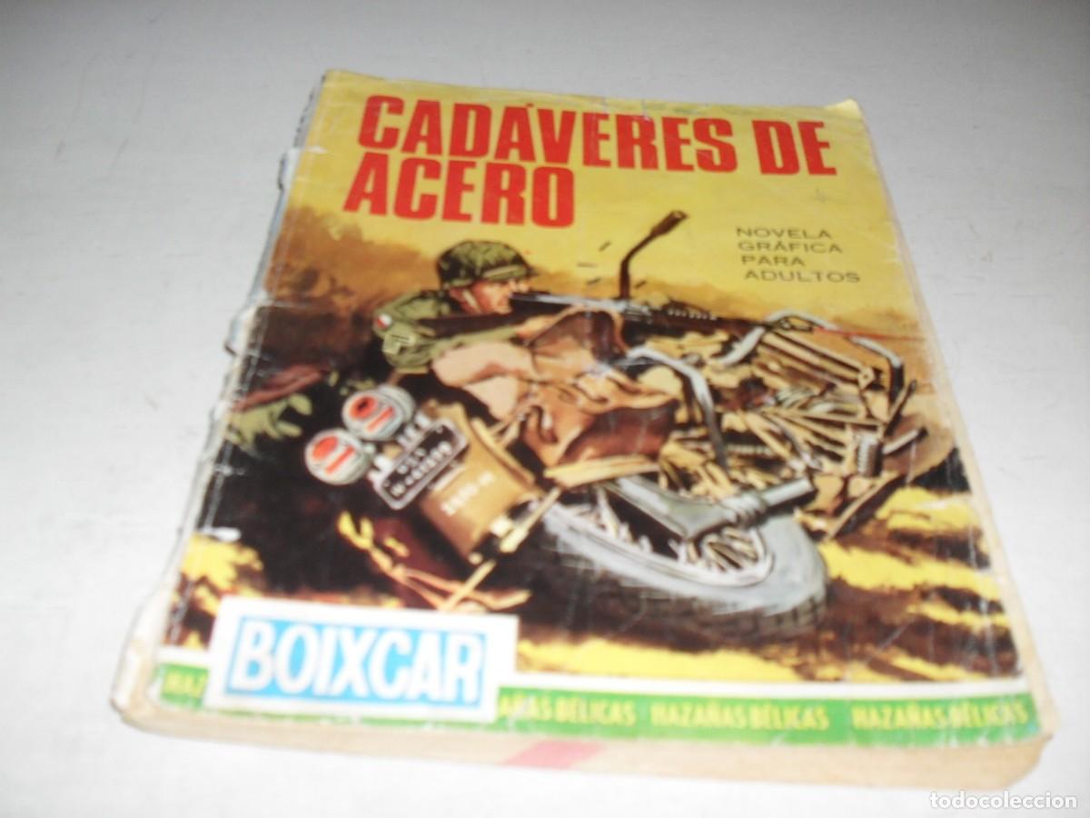 Tebeos: BOIXCAR OBRAS COMPLETAS N&ordm; 44,CADAVERES DE ACERO,DE 110,TORAY,1965