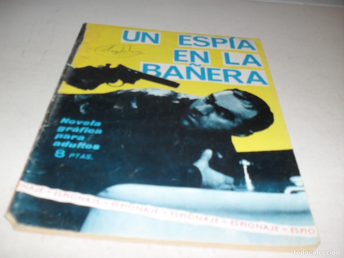Tebeos: ESPIONAJE N&ordm; 25,UN ESPIA EN LA BA&Ntilde;ERA,DE HUESCAR,DE 72,TORAY,1965