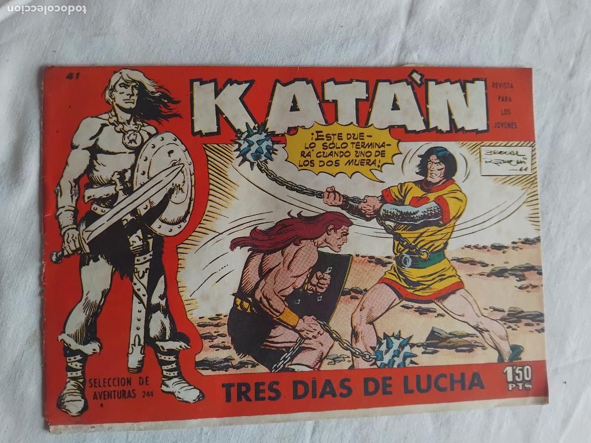 Tebeos: KATAN N&ordm; 41 EDICIONES TORAY. ORIGINAL.
