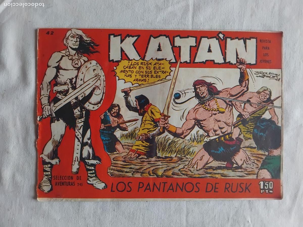 Tebeos: KATAN N&ordm; 42 EDICIONES TORAY. ORIGINAL.