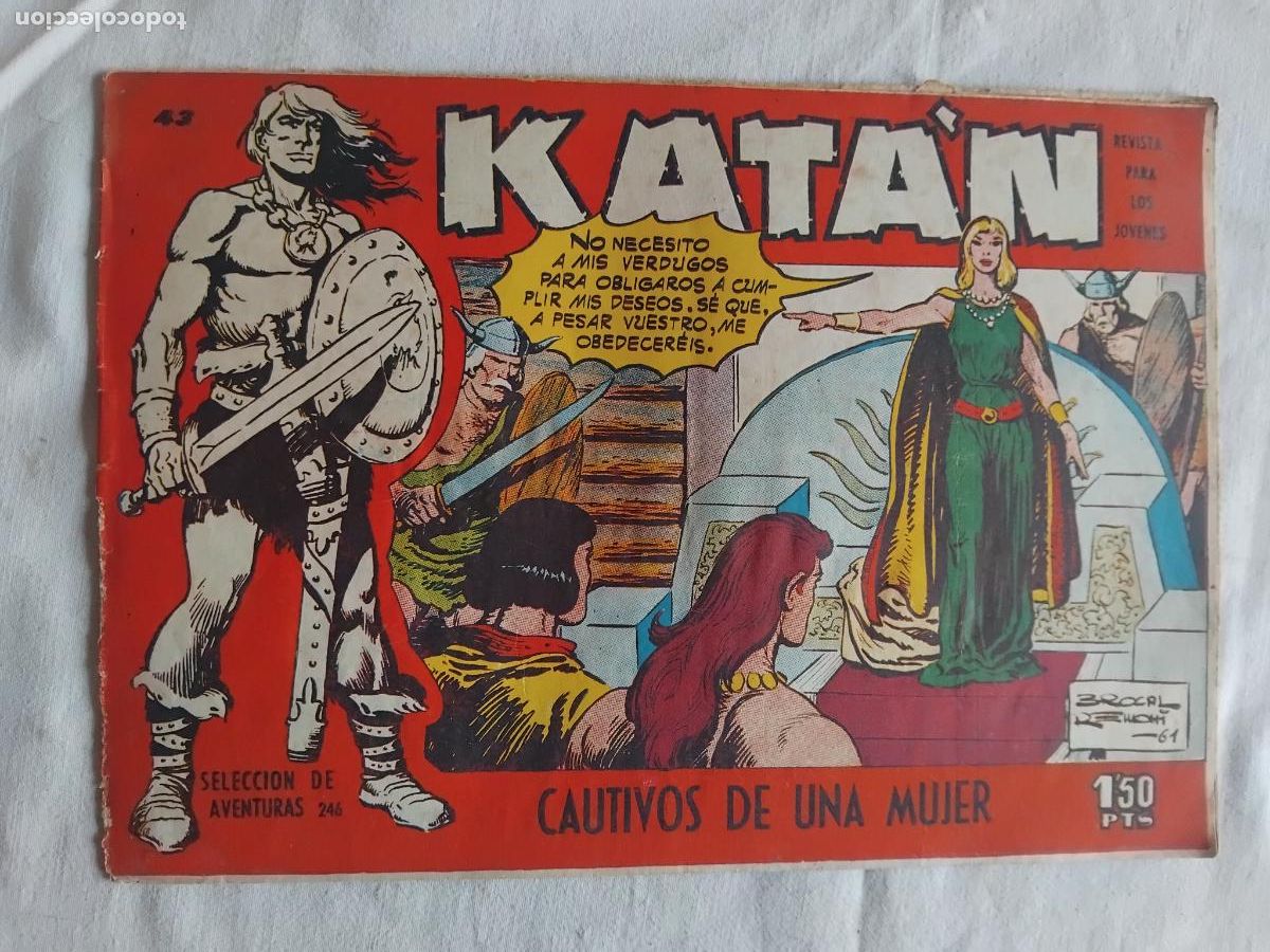 Tebeos: KATAN N&ordm; 43 EDICIONES TORAY. ORIGINAL.
