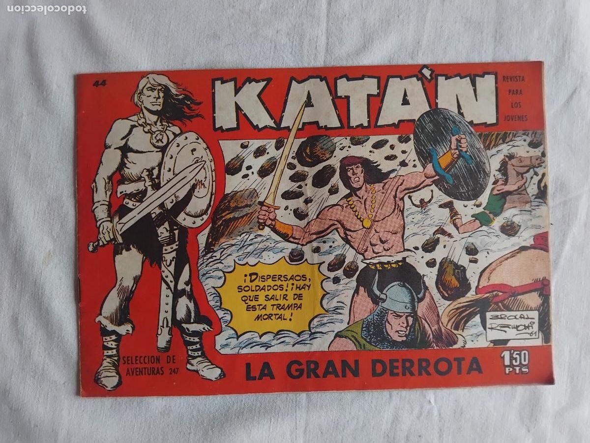 Tebeos: KATAN N&ordm; 44 EDICIONES TORAY. ORIGINAL.