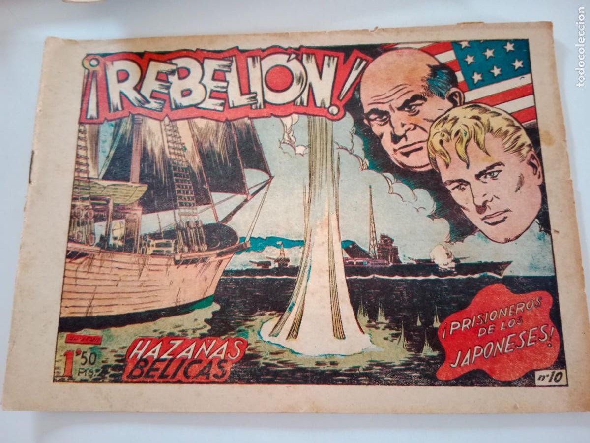 Tebeos: HAZA&Ntilde;AS B&Eacute;LICAS. &iexcl;REBELI&Oacute;N! BOIXCAR. TORAY