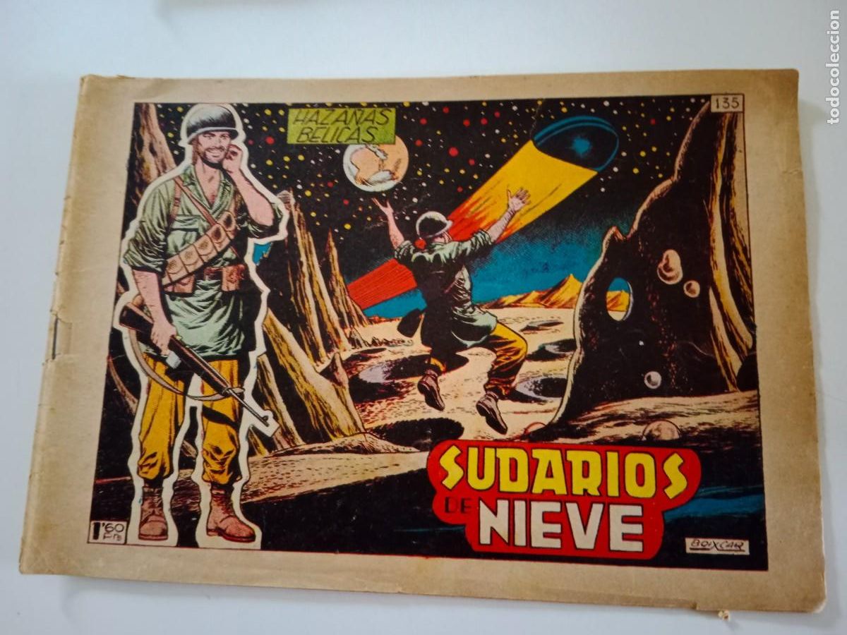 Tebeos: HAZA&Ntilde;AS B&Eacute;LICAS. SUDARIOS DE NIEVE. BOIXCAR. TORAY